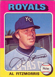 1975 Topps Baseball Cards      024      Al Fitzmorris